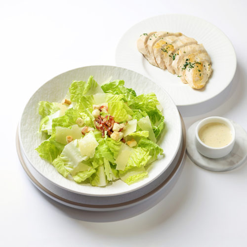 Caesar Salad with Chicken Breast