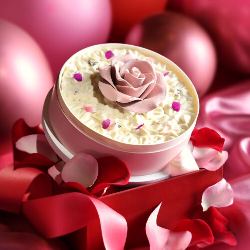 「愛戀花語」開心果櫻桃蛋糕